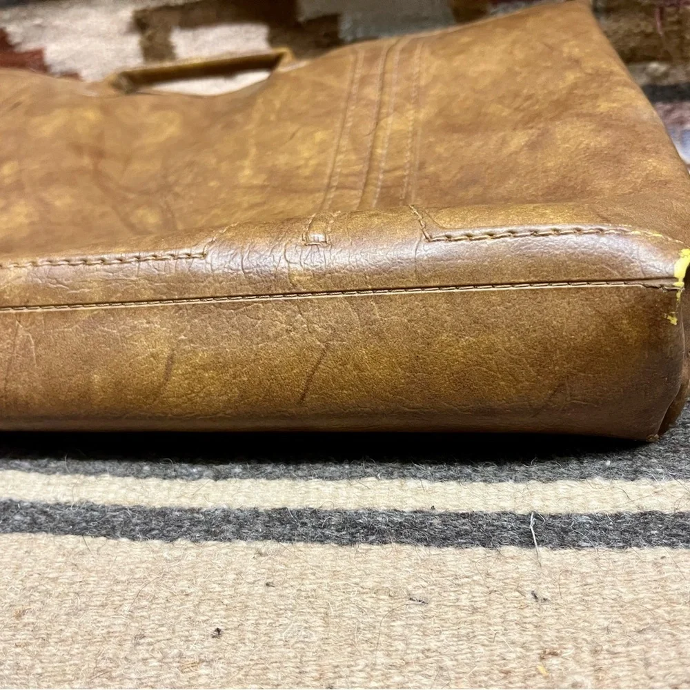 Vintage Escort 1975 Brown Leather Men's Bag